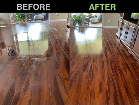 Kitchen tile cleaning